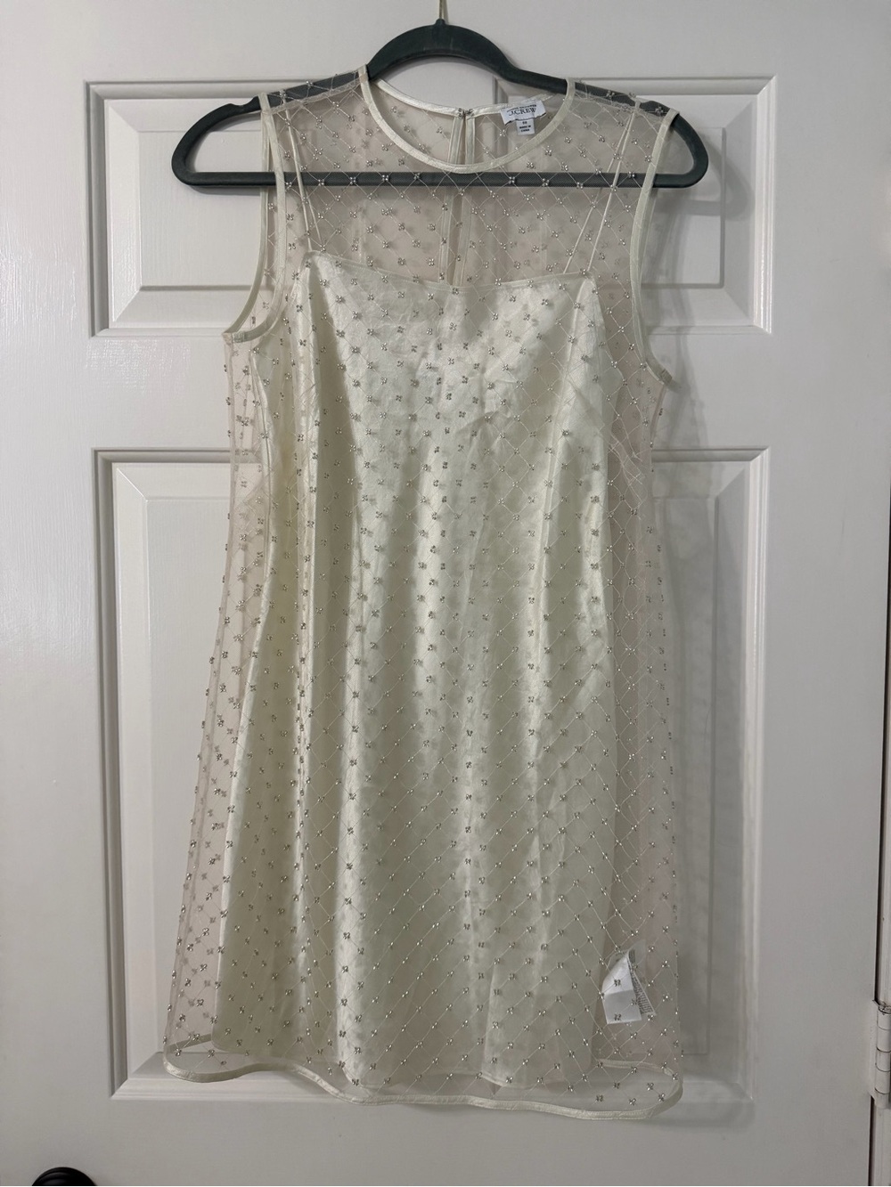 J. Crew x Anna October Beaded Mini Dress